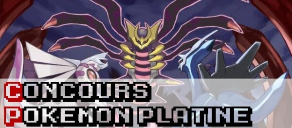 Concours – Pokémon Version Platine