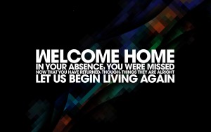 Let us begin living again