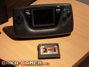 Sega Game Gear et cartouche multijeux, Sonic 2 et Sonic Spinball